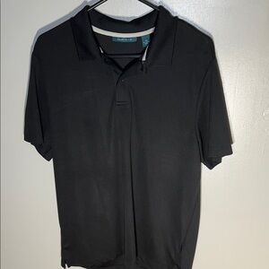 Perry Ellis Men's Jet Black Polo Shirt